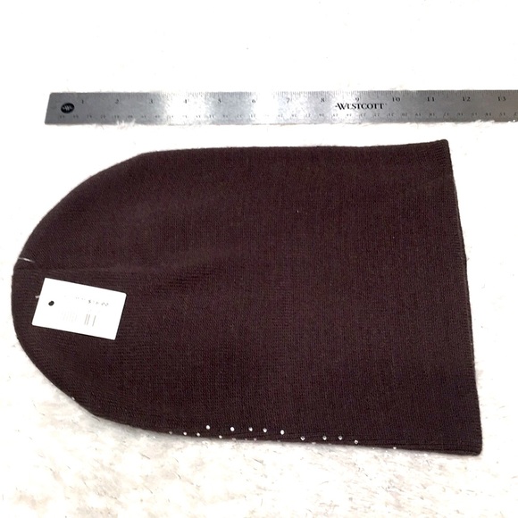 Brown Beanie stoned cap hat NEW - Picture 7 of 7